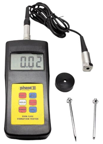 Accusize Industrial Tools Phase II+ Digital Vibration Tester, DVM-1000 in Saudi Arabia