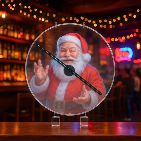3D Hologram Fan Projector HD LED Holographic Christmas Tree Advertising Display with Remote Bluetooth WiFi 1500 Video Library for Business Bar Halloween (Black, 16.5) in Kuwait