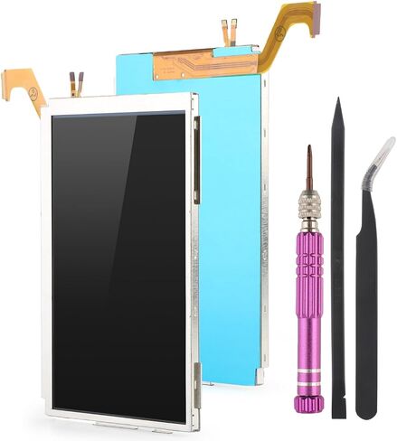 LCD for Nintendo 3DS XL Top Upper LCD Screen Display for Nintendo 3DS XL Screen Replacement Accessories Part with Repair Tools in Kuwait