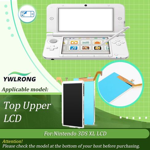LCD for Nintendo 3DS XL Top Upper LCD Screen Display for Nintendo 3DS XL Screen Replacement Accessories Part with Repair Tools in Kuwait