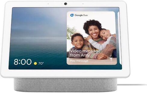 شاشة Google Nest Hub Max الذكية مقاس 10 بوصات مع مساعد Google - طباشير in Kuwait