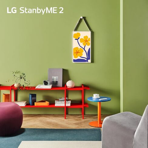 LG StanbyME 2 Carry Strap and Wall-Mount Holder in Kuwait
