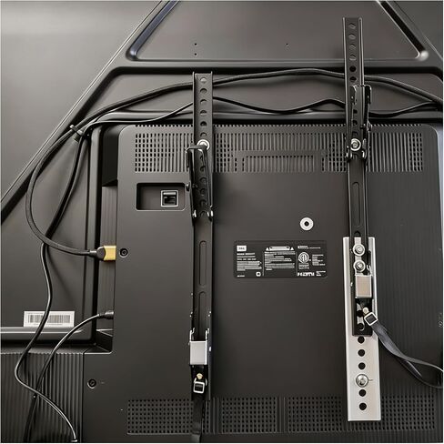 Vertical VESA Extender Plate Bracket Kit, Heavy Duty Steel TV Mount Extension for Lowering Screen Height, Fits Ceiling & Wall Mounts, 100 LBS Capacity, 2 PCS in Kuwait