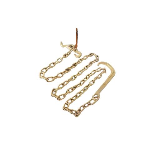 سلسلة السحب 5/16 X 8 FT Grade 70 15 J Hook T Hook لاستبدال محور هادم الاسترداد in Kuwait