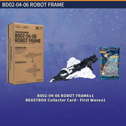 BEASTBOX BEASTDRIVE BD02-04-06 Robot Frame Deformation Toys Action Figure, Converting Toys in Vehicle and Beast, Perfect Birthday Party Gift for Teens and Adults in Kuwait