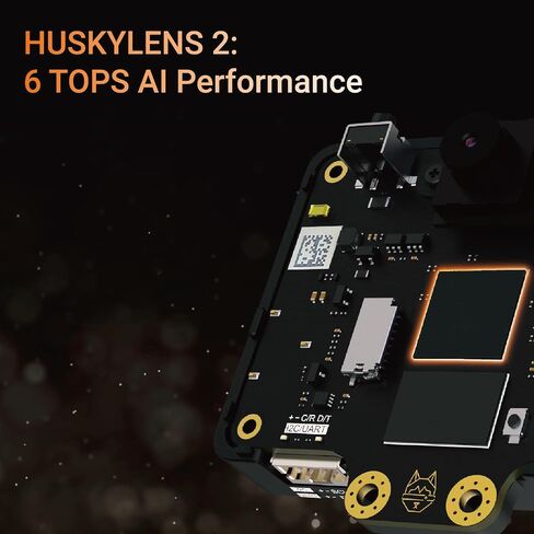 HUSKYLENS 2 Plus Kit - 6 Tops Edge AI Vision Sensor with 116.6° Wide-Angle Camera & WiFi Module for Arduino, ESP32, Raspberry Pi in Kuwait