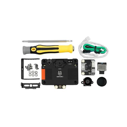 HUSKYLENS 2 Plus Kit - 6 Tops Edge AI Vision Sensor with 116.6° Wide-Angle Camera & WiFi Module for Arduino, ESP32, Raspberry Pi in Kuwait