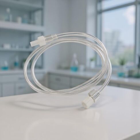 I-V Extension Set,I-V Tubing,78"IV Extension Set,for Veterinary and Laboratory 10PCS in Kuwait