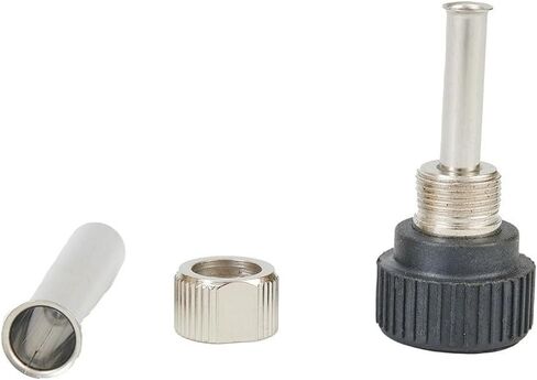 For 936 Iron Head Cannula Iron Tip Accessories, Silver and Black Color, High Temperature Sleeve, 3pcs/set in Kuwait