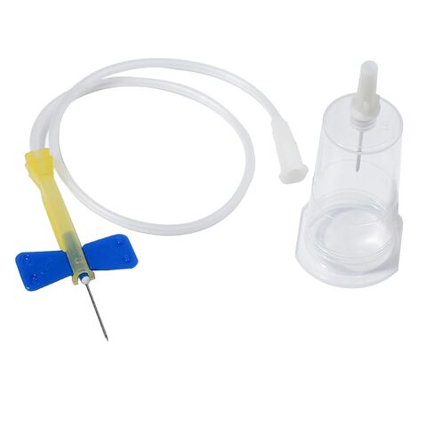 Blood Collection Needles, 23 Butterfly Needles with Holder Sterile Individually Wrapped 20pcs/Box in Kuwait