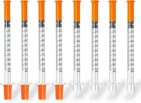 0.5ml 31G 5/16" (8mm), Individually Wrapped Syring, Box of 100 in Kuwait