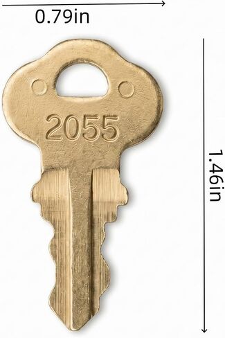 2055 مفتاح موزع 8 قطع بديلة لـ P15-398 متوافق مع ورق التواليت Bradley & Bradex والمناشف الورقية وموزعات الصابون تتضمن 8 حلقات مفاتيح معدنية شديدة التحمل in Kuwait