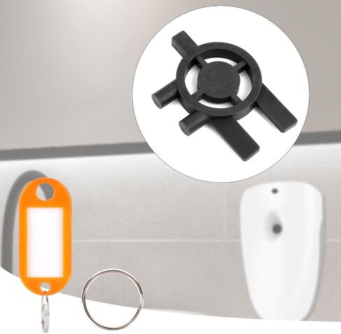 Tinoaly 5pcs Paper Towel Dispenser Keys for Cintas & Sanis, 3-in-1 Toilet Paper Holder Key Replacement with 5 Key Rings & 5 Labels for Commercial Business Home Office School Maintenance in Kuwait