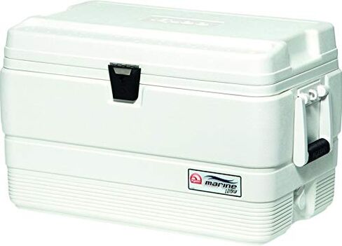 Chest Cooler, Marine, 54 qt., White in Kuwait