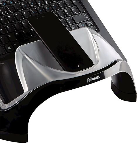 فيلوز حامل لاب توب قابل للتعديل مع موزع USB من سمارت سويتس، اسود in Kuwait
