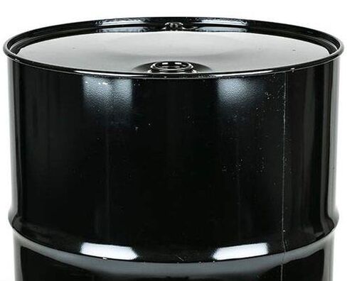 Black Steel Drum 55 Gallon Closed-Top | Durable and Dependable for Your Solids and Non-Water Based Liquids in Kuwait