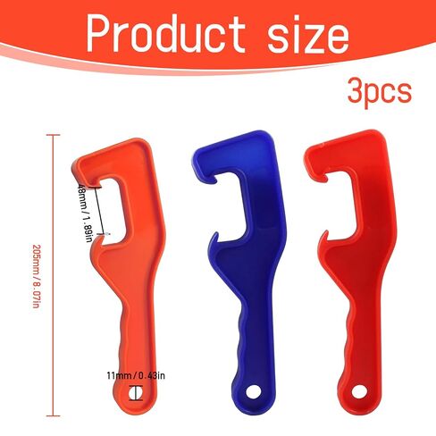 Bucket Opener,5 Gallon Bucket Opener,Bucket Lid Opener,Bucket Opener Tool 5 Gallon for Home, Office & Industrial Use,Safely Open Paint, Chemical & Food Storage Containers（3 Pack) in Kuwait