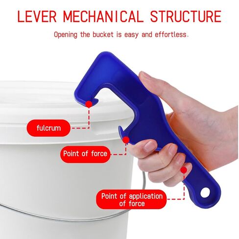 Bucket Opener,5 Gallon Bucket Opener,Bucket Lid Opener,Bucket Opener Tool 5 Gallon for Home, Office & Industrial Use,Safely Open Paint, Chemical & Food Storage Containers（3 Pack) in Kuwait