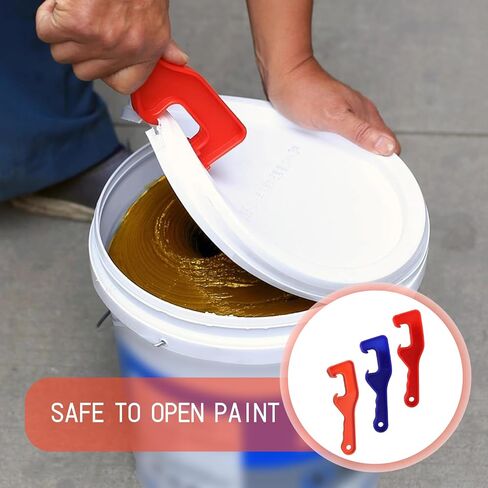 Bucket Opener,5 Gallon Bucket Opener,Bucket Lid Opener,Bucket Opener Tool 5 Gallon for Home, Office & Industrial Use,Safely Open Paint, Chemical & Food Storage Containers（3 Pack) in Kuwait