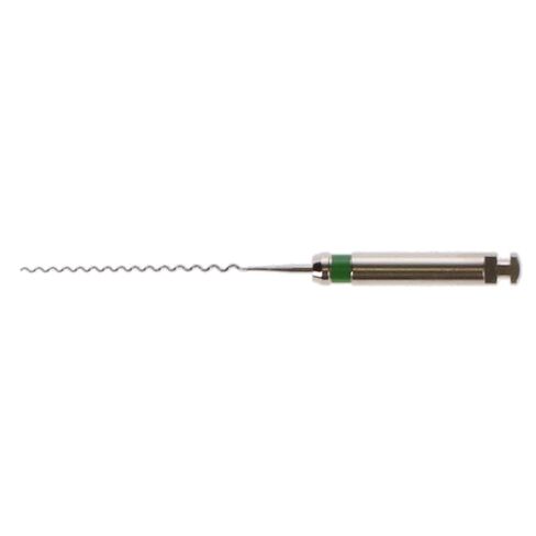 Dentsply 671562 RA Lentulo حشوات حلزونية من الفولاذ المقاوم للصدأ #3 أخضر 21 مم 4/عبوة in Kuwait