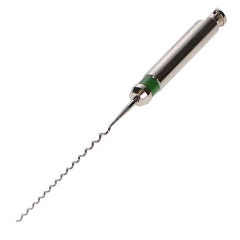 Dentsply 671562 RA Lentulo حشوات حلزونية من الفولاذ المقاوم للصدأ #3 أخضر 21 مم 4/عبوة in Kuwait