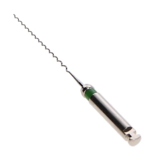 Dentsply 671562 RA Lentulo حشوات حلزونية من الفولاذ المقاوم للصدأ #3 أخضر 21 مم 4/عبوة in Kuwait