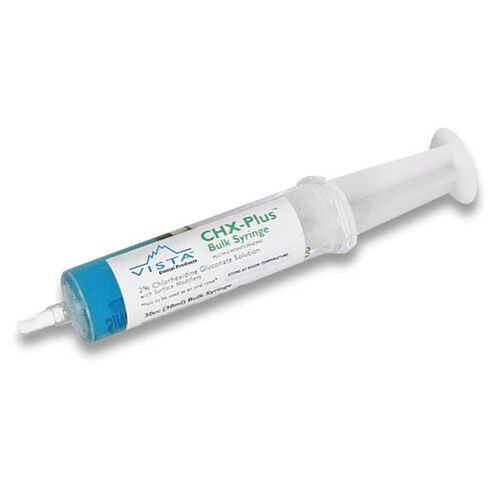 Vista Dental 503650 CHX Plus Bulk Syringe Root Canal Cleaner 30 mL in Kuwait