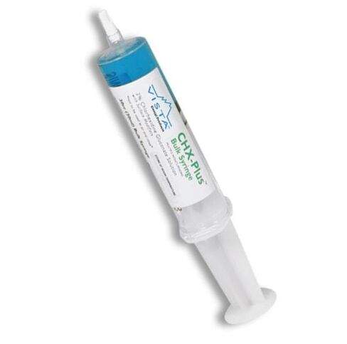 Vista Dental 503650 CHX Plus Bulk Syringe Root Canal Cleaner 30 mL in Kuwait