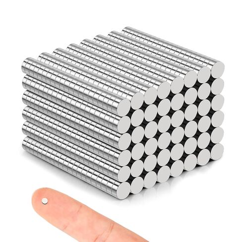 Small Magnets, 120 Pack Refrigerator Magnet 10x2mm Rare Earth Magnets Neodymium Magnets for Crafts, Whiteboard, Kitchen Cabinet, 3D Printing in Kuwait