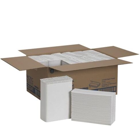 Georgia Pacific 20241 GP C-Fold Paper Towels 2400 Per Roll 12/Pk in Kuwait