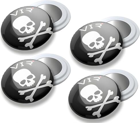 Pack of 4 Magnetic Race Bib Holders with Waterproof Pouch – 0.7 in Running Bib Magnets for Marathon, Triathlon & Trail – Secure No-Pin Bib Attachment (USA) in Kuwait