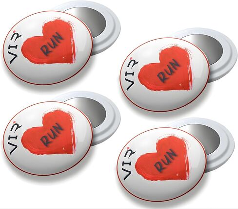 Pack of 4 Magnetic Race Bib Holders with Waterproof Pouch – 0.7 in Running Bib Magnets for Marathon, Triathlon & Trail – Secure No-Pin Bib Attachment (USA) in Kuwait