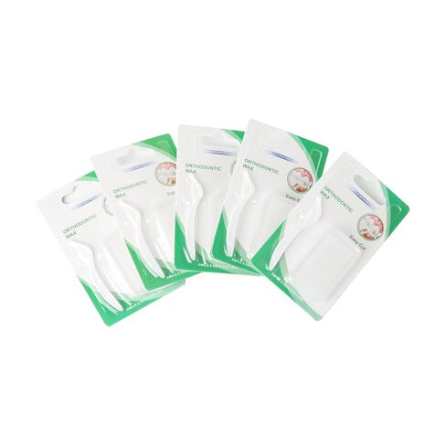 Orthodontic Wax for Braces – Dental Relief Wax, Easy Cut Strips for Braces, Clear Teeth Wax for Irritation & Gum Protection in Saudi Arabia
