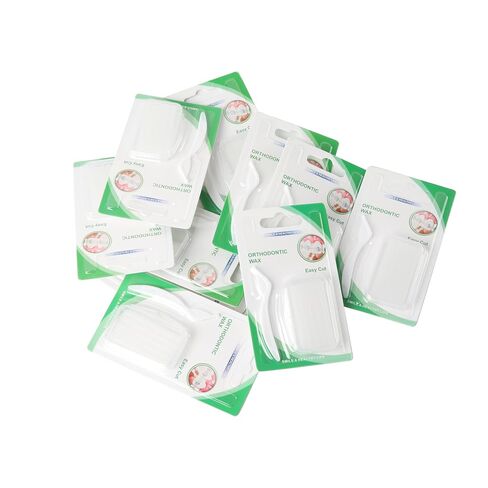 Orthodontic Wax for Braces – Dental Relief Wax, Easy Cut Strips for Braces, Clear Teeth Wax for Irritation & Gum Protection in Saudi Arabia