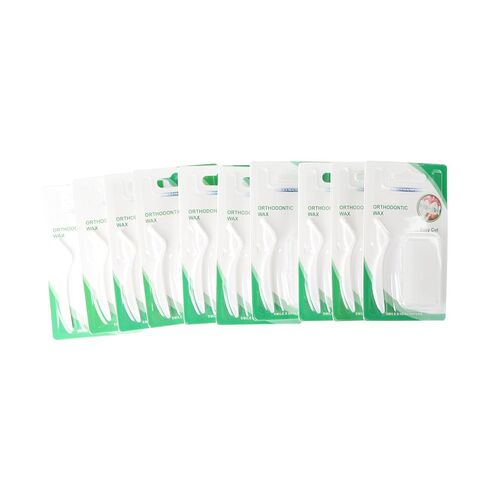 Orthodontic Wax for Braces – Dental Relief Wax, Easy Cut Strips for Braces, Clear Teeth Wax for Irritation & Gum Protection in Saudi Arabia