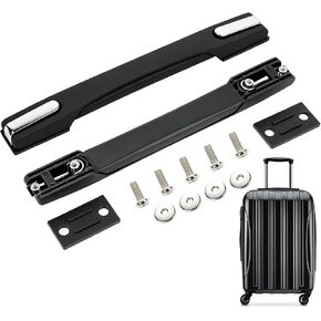 قطعة واحدة بديلة لمقبض الأمتعة متوافقة مع DELSEY Paris Helium Aero، مقبض حقيبة أسود مقاس 22 سم/8.66 بوصة، مقبض محمول، قطعة غيار بديلة. مناسبة أيضًا لحقيبة Heys. in Kuwait