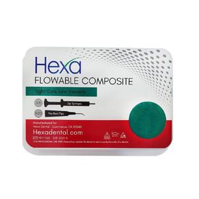 HF-3002 طقم أسنان سداسي قابل للتدفق A2 4/Pk 2 جم in Kuwait