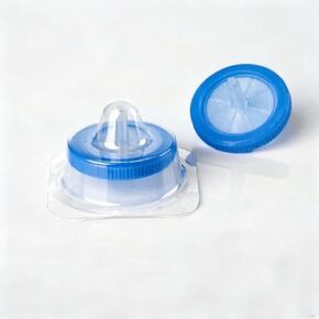 100PCS Syringe Filter PES Hydrophilic Filtration Sterile Lab Filters 0.22μm 13mm Membrane Diameter Individually Packed Yellow (13mm-0.22um) in Kuwait