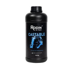 راتنج طباعة ثلاثية الأبعاد للأسنان من Rodin، راتنج طباعة ثلاثية الأبعاد للأسنان لصب الشمع المفقود، احتراق خالٍ من الرماد، دقة عالية، 1 كجم in Kuwait
