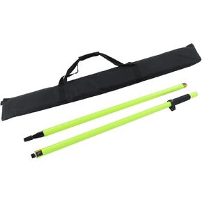 kimllier 2M Rover Rod 6.5FT Pole Measuring Prism Pole Fit for Land Measuring in Saudi Arabia