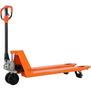 Tory Carrier Pallet Jack Truck 5500 lbs Capacity, 21" x 48" Forks, Heavy Duty Manual Pallet Truck with Non-Marking PU Wheels for Narrow Aisles Warehouse, Workshops in Saudi Arabia