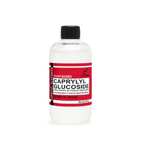 Caprylyl Glucoside Surfactant (Capryl Glucoside) 8 fl oz, Cosmetic Grade Plant-Based Cleansing Agent, Sulfate-Free Foam Booster & Essential Oil Solubilizer for DIY Formulation in Kuwait
