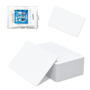 30 قطعة من بطاقات RFID الذكية، 13.56 ميجا هرتز ISO14443A Mifare Classic 1K بطاقات فارغة قابلة للطباعة، متوافقة مع كاتب قارئ RFID للتحكم في الوصول، ومفاتيح باب الفندق وأنظمة الدفع المدفوعة مسبقًا in Kuwait