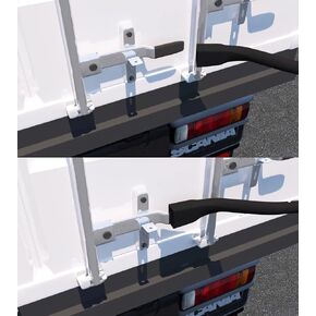 OPNBar Version 2 (1 Pack) Large Mouth Leverage Bar for Shipping Container Doors - no 5th Wheel Release - Made in the USA by SCS International in Kuwait