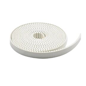 5M S5M White Belt Steel Wire Arc Tooth Opening Synchronous 1Pcs(5m-20 Width) in Kuwait