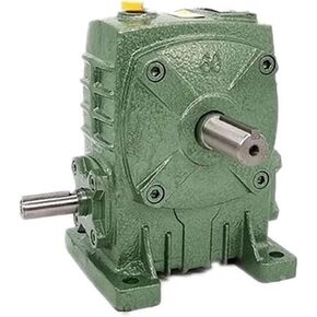 WPA WPS WPO WPX40 50 60 70 80 100 Gearbox Iron Shell Worm Gear Reducer Small Motor Transmission Gears Reduction Box(60-1,WPA40) in Kuwait