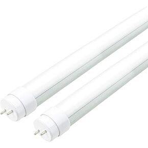 WYZM F15T8 LED Tube Light,7W 18inch/18 Length, 5000K Daylight White, T8 LED Replacement Tube Light, Rotatable End Caps,Frosted Cover, 85-265VAC (120V 2Pack) in Saudi Arabia