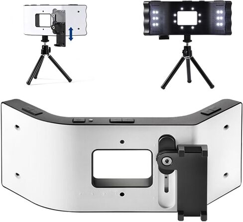 LED Dental Photography Light Kit - Adjustable Brightness, 3D Surround Lighting for Home, Salon & Hospital Use - Mobile Phone Compatible, Professional Oral Imaging in Kuwait