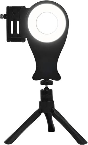 Oral Camera Photo Video Flashlight, 5 Brightness and 3-Color Temperature Adjustment, with 3D Surround Lighting, for Dental Clinic, Hospital and Home Intraoral Camera Shooting in Kuwait