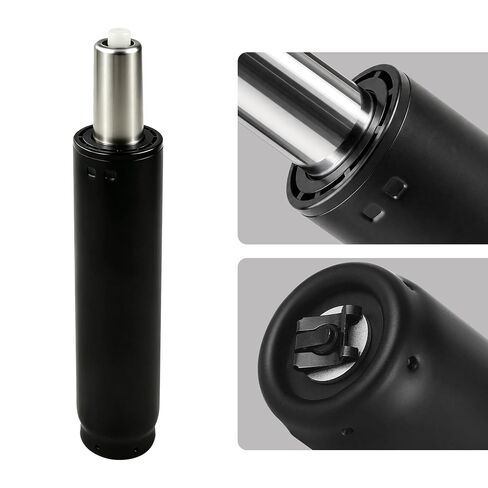 Office Chair Gas Cylinder Dental Class 4 Chair Gas Lift Universal Size Fits Most Chairs Accessories Extendable 7.2in Heavy Duty Class Lift Hydraulic/Pneumatic Piston（Black） in Kuwait